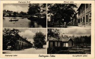 1942 Esztergom-Tábor, legénységi fürdő és épület, altisztek és gyengélkedők épülete (EK)