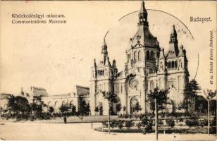 1902 Budapest XIV. Városliget, Közlekedésügyi múzeum. Divald Károly 40. sz.