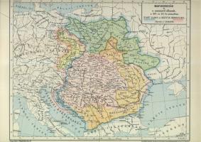 1898 4 db térkép a Képes Világtörténelem c. könyvből / 4 maps