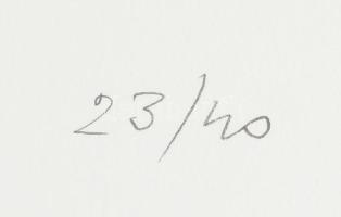 Hetey Katalin (1924-2010): Rész egész. Szitanyomat, papír. Jelzett. Számozott (23/40). Lapméret: 54x...