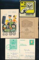 5 db takarékossággal kapcsolatos nyomtatvány, okmány