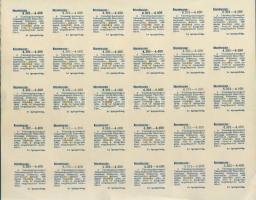 1938. "Váradegyházmegyei Takarékpénztár Részvénytársaság, Debrecen" részvénye 100P-ről (2x...