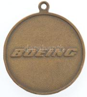 DN "Boeing" kétoldalas bronz emlékérem füllel (45mm) T:2