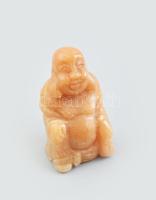 Faragott ásvány Buddha, m: 6 cm