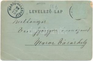 1898 (Vorläufer) Tusnádfürdő, Baile Tusnad; Szegedi Villa, Cour Salon, Meleg fürdő. Adler A. kiadása...