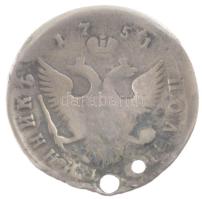 Orosz Birodalom 1751. 25k (Polupoltinnik) Ag "Erzsébet" (5,71g) T:3 ly. Russian Empire 175...
