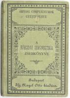 Seifert Otto - Müller Frigyes: A kórodai diagnostika zsebkönyve. Ford.: Id. Dr. Purjesz Zsigmond. Bp., 1888, Ifj. Nagel Otto, VII+160 p. Kiadói kopott, foltos egészvászon-kötés, kissé foltos lapokkal, a címlapon névbejegyzésekkel, bélyegekkel.