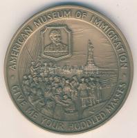 USA 1965. "100 éves a Szabadság-szobor - Amerikai Bevándorlási Múzeum" nagyalakú Br emléké...