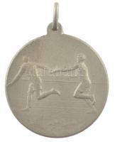 1931. "Pestújhely 1931" kétoldalas váltófutás díjérem füllel (30mm) T:2