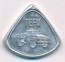 ~1960. "Volán / TEFU (Teherfuvarozás)" Al közlekedési bárca T:1-,2 ph