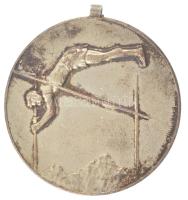 ~1930. "Rúdugrás" kétoldalas ezüstözött bronz díjérem füllel (38mm) T:2 patina