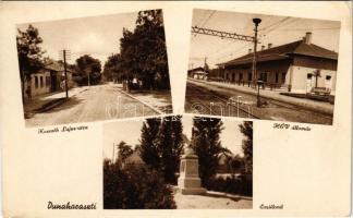 Dunaharaszti, Kossuth Lajos utca, HÉV (Helyiérdekű Vasút) vasútállomás, Emlékmű (EK)