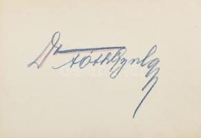 Tóth Gyula (1891-1970): Vázlatfüzet 13 db rajzzal (ló, lovas, női portré, stb.), 1910-es évek. Ceruz...