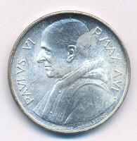 Vatikán 1968. 500L Ag VI. Pál T:1-  Vatican 1968. 500 Lire Ag Paulus VI C:AU Krause KM#107