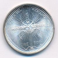 Vatikán 1968. 500L Ag "VI. Pál" T:1- 
Vatican 1968. 500 Lire Ag "Paulus VI" C:A...