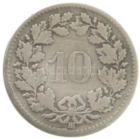 Svájc 1851BB 10r billon T:2- Switzerland 1851BB 10 Rappen billon C:VF Krause KM#6