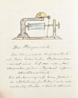 cca 1902-1903 "Theorie und Liniendienst des Josef Ladists. K. u. K. Cavallarie - Telegraphen Cu...