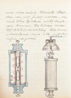 cca 1902-1903 "Theorie und Liniendienst des Josef Ladists. K. u. K. Cavallarie - Telegraphen Cu...