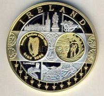 Európa DN "Európa pénzei - Írország" Ag bicolor emlékérem 20g T:PP