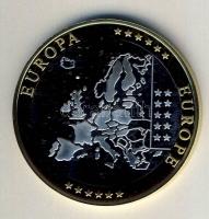 Európa DN "Európa pénzei - Monaco" Ag bicolor emlékérem 20g T:PP