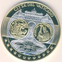 Európa DN "Európa pénzei - Vatikán" Ag bicolor emlékérem 20g T:PP