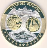 Európa DN "Európa pénzei - Vatikán" Ag bicolor emlékérem 20g T:PP