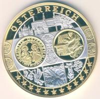 Európa DN "Európa pénzei - Ausztria" Ag bicolor emlékérem 20g T:PP