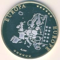 Európa DN "Európa pénzei - Ausztria" Ag bicolor emlékérem 20g T:PP