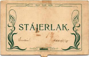 1911 Oravica-Anina, Oravita-Anina; Tunnel Anina-Oravicza, Okubé-Wasserfall / Vasúti alagút, Okubé ví...