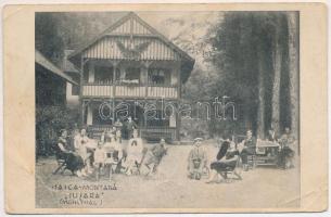 1926 Szászkabánya, Németszászka, Sasca Montana; Malomvölgy, vendéglő, nyaraló / &quot;Susara&quot; Mühlthal / valley, restaurant, villa (EB)