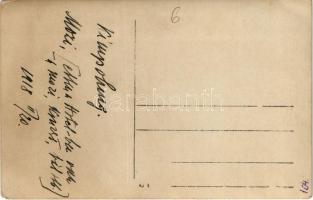 1918 Campulung Moldovenesc, Moldvahosszúmező, Kimpolung (Bukovina, Bukowina); Otelul Comunal / száll...