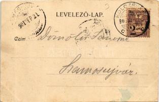 1901 Kolozsvár, Cluj; New York szálloda, Csiky Mihály üzlete / hotel, shops (EK)