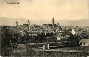 1909 Nagyszeben, Hermannstadt, Sibiu; (EB)