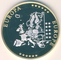Európa DN "Európa pénzei - Luxemburg" Ag bicolor emlékérem 20g T:PP