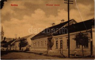 1915 Bethlen, Betlen, Beclean; Fő utca, üzlet. 28. (W.L. ?) Kajári István kiadása / main street, shop (fa)