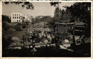 Kolozsvár, Cluj; Botanikus kert / botanical garden (ragasztónyom / glue mark)