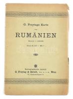 - 
cca 1914-1918 G. Freytags Karte von Rumänien / Románia térképe. 1 : 1.000.000. Kartograpische An...