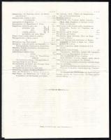 cca 1880 Országos Központi Tűzoltó Iroda Mercur árjegyzék mászó- és mentőszerekről 4 p