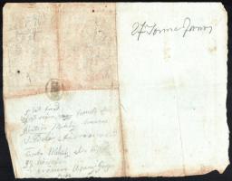 1819 Acsa Marhalevél