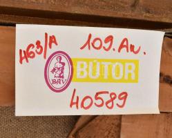 Pállya Celesztin (1864-1948): Női portré. Olaj, vászon, jelezve balra lent. Hátoldalán BÁV 109 aukci...