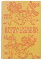 Ligeti Lajos: Sárga istenek, sárga emberek. Egy év Belső-Mongólia lámakolostoraiban. Bp., M. Kir. Egyetemi Nyomda. Kiadói egészvászon kötés, előzéklap hiányzik. tulajdonosi pecséttel, kissé kopottas állapotban.