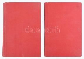 Mauritz Béla - Vendl Aladár: Ásványtan. Egyetemi és főiskolai hallgatók számára. I-II kötet. Bp., 19...