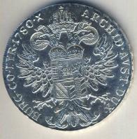 Ausztria 1780SF Thaler Ag M.Theresia utánveret T:1