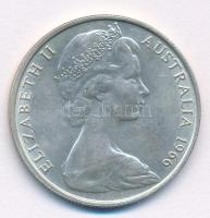 Ausztrália 1966. 50c Ag II. Erzsébet T:2 ütésnyom  Australia 1966. 50 Cents Ag Elisabeth II C:XF ding Krause KM#67