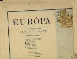 1923-1960 2 db iskolai atlasz (Kurucz György féle) és 2 db térkép