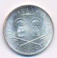 Vatikán 1967. 500L Ag "VI: Pál" T:1-
Vatican City 1967. 500L Ag "Paulus VI" C:X...