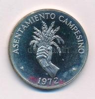 Panama 1972. 5B Ag FAO T:1- (PP) patina, ujjlenyomat Panama 1972. 5 Balboas Ag FAO C:AU (PP) patina, fingerprints Krause KM#30