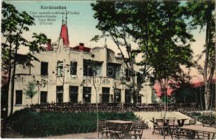 Karánsebes, Caransebes, Teus; Fűszfásnyaraló, Fűzfás nyaraló, szálló / villa hotel (fl)