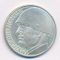 Olaszország 1928. (1943) 20L Mussolini fantáziaveret T:1- Italy 1928. (1943) 20 Lire Mussolini fantasy coin C:AU Krause X# 2