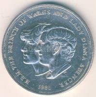 Nagy-Britannia 1981. 25p Ag "Charles és Diana esküvője" T:exPP